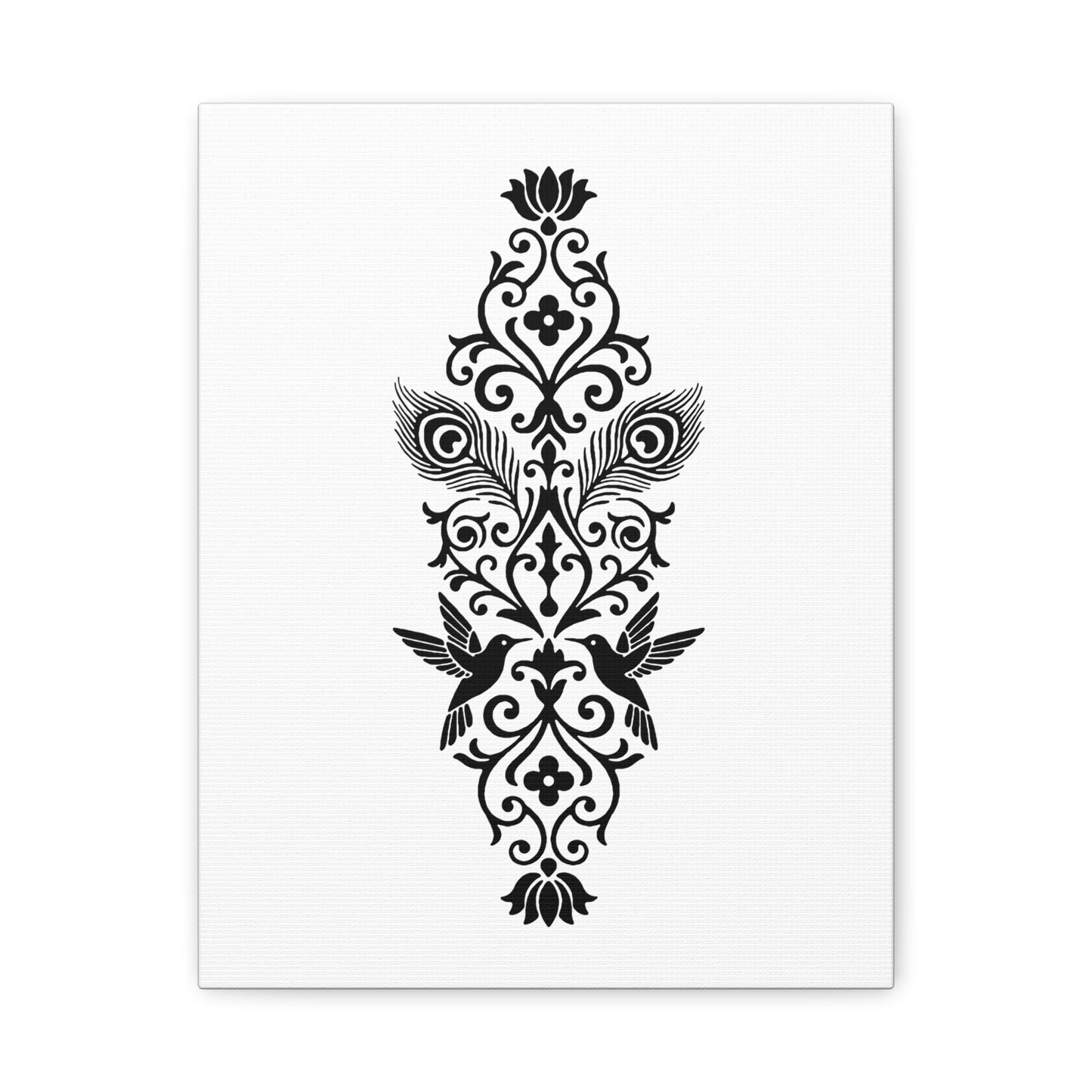 Hummingbird Soulmates - Stretched Canvas