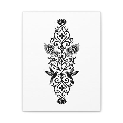 Hummingbird Soulmates - Stretched Canvas