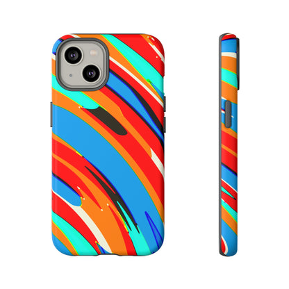 Abstract Color Swirl - Phone Case