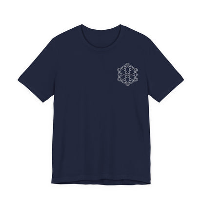 Unisex Boho Mandala Tee, Relaxed Fit Cotton Shirt, Perfect for Yoga Lovers, Meditation, Gift for Her, Vacation Wear, Everyday Comfort