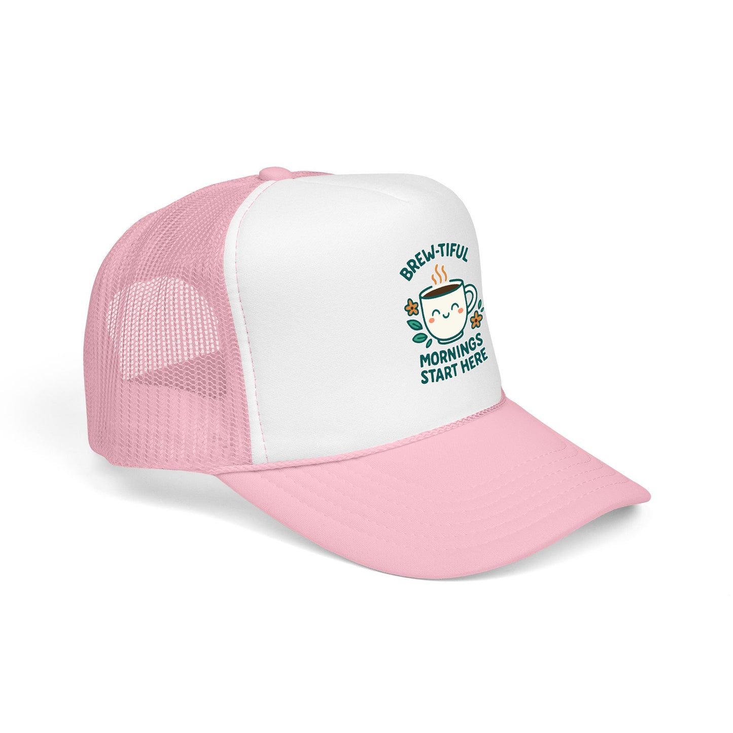 Brew-tiful Mornings Start Here - Cap