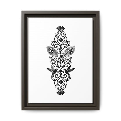 Hummingbird Soulmates - Framed Canvas