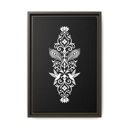 Hummingbird Soulmates - Framed Canvas