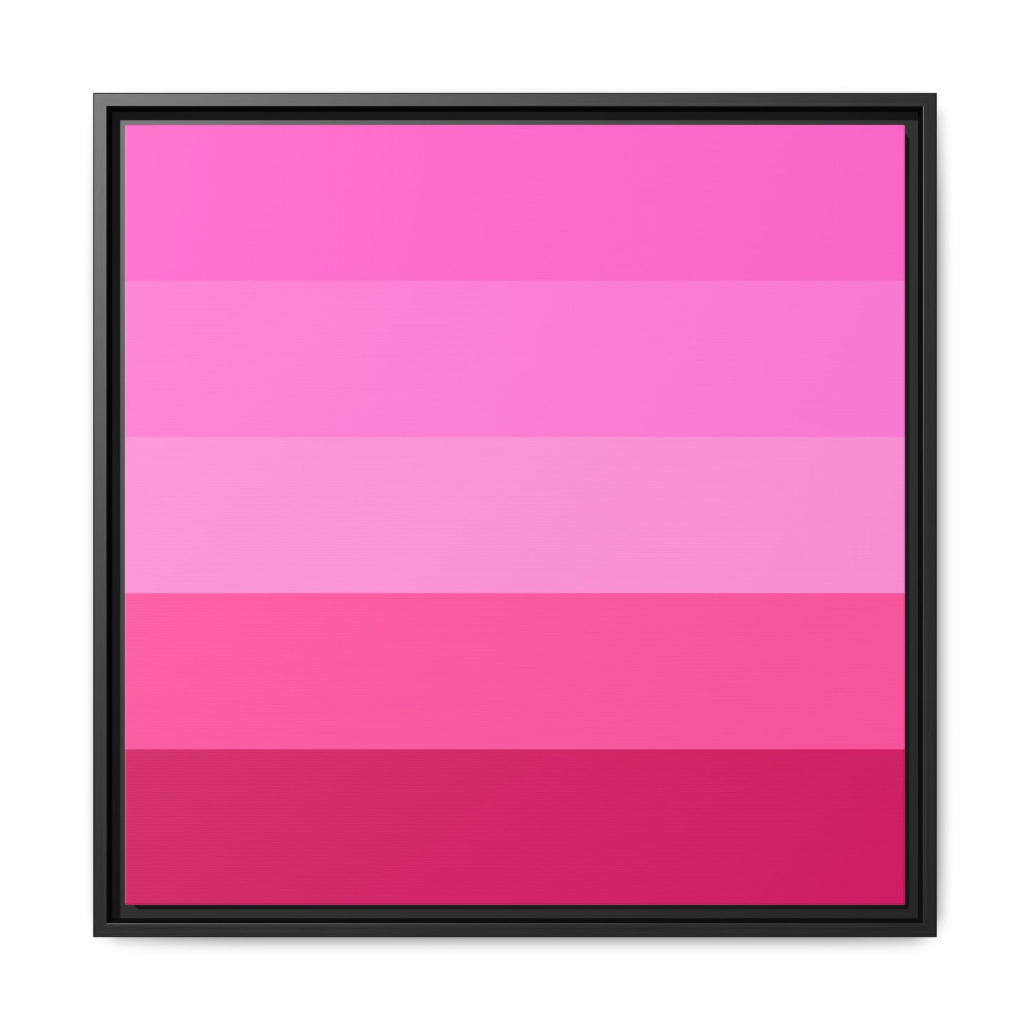Valentine Rose Colors - Framed Canvas