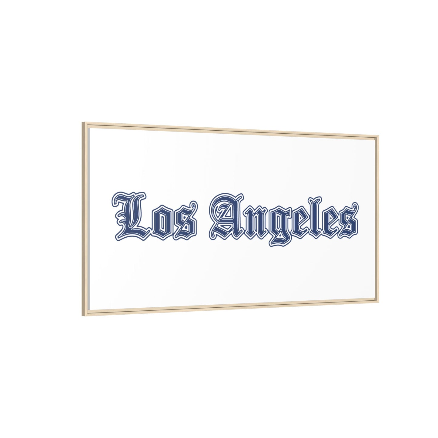 Los Angeles - Framed Canvas