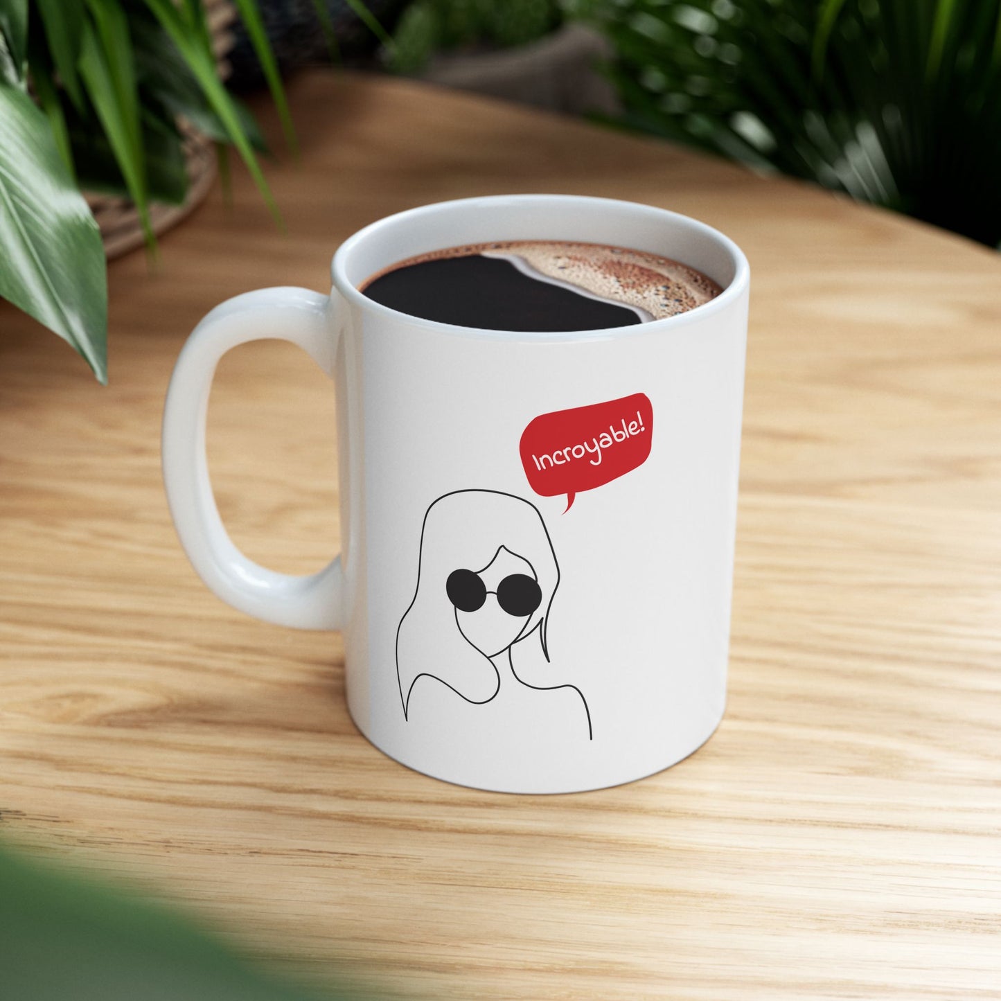 Incroyable Chic Girl - Mug