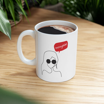Incroyable Chic Girl - Mug