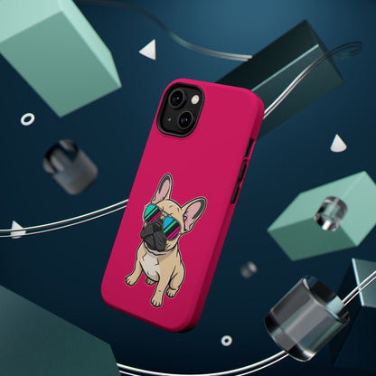 French Bulldog with Sunglasses - Magnetic Phone Case