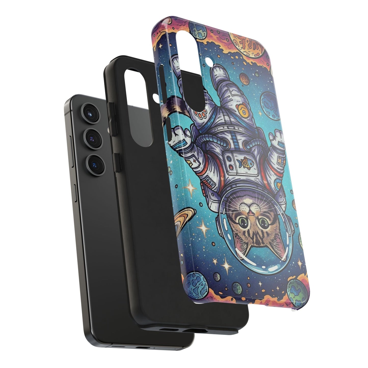 Astronaut Cat - Phone Case