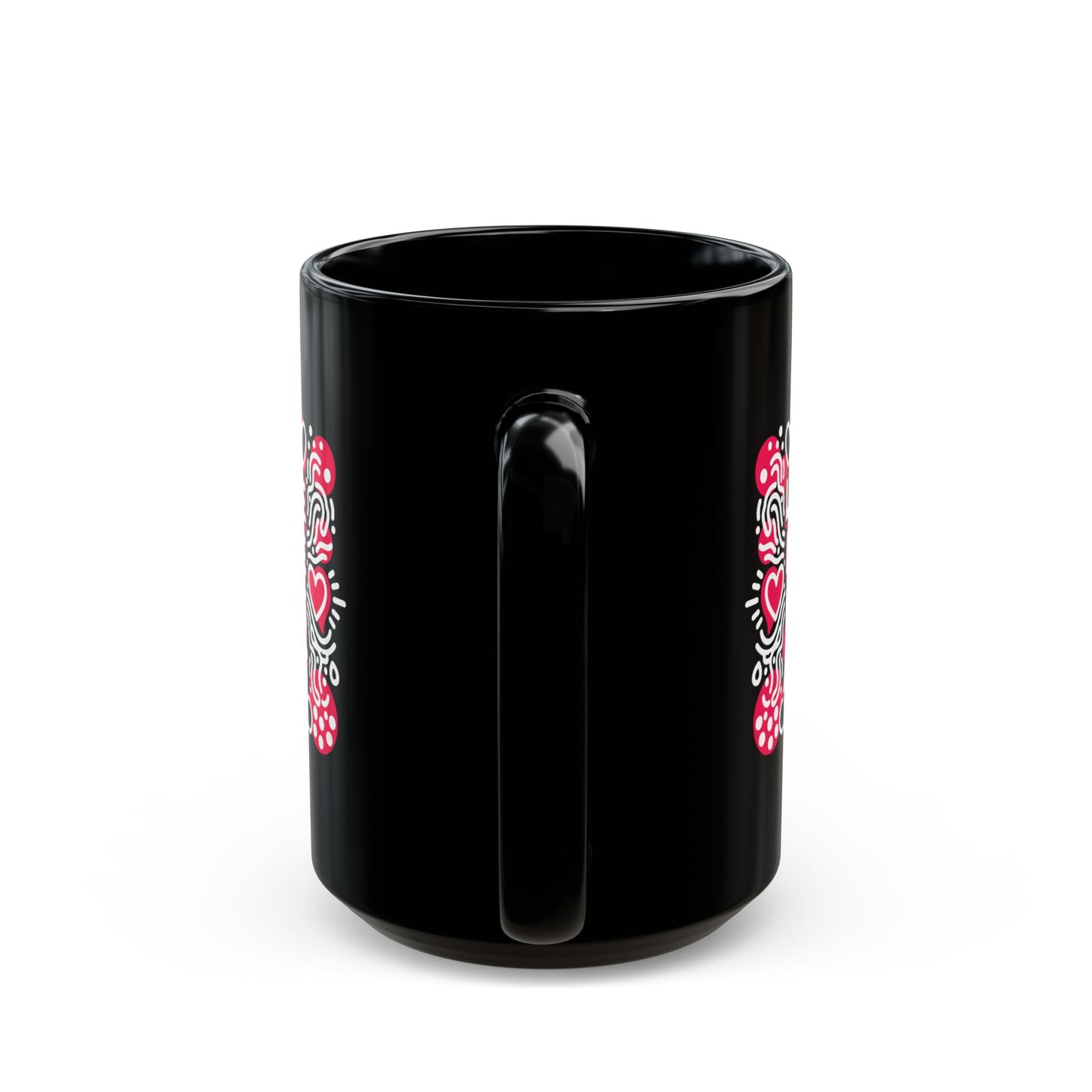 Love Like It's Art - Black Mug