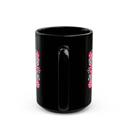 Love Like It's Art - Black Mug