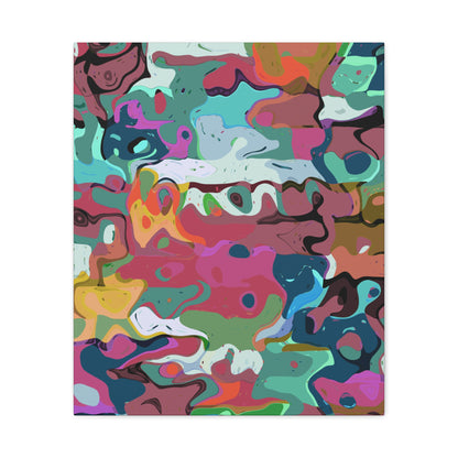 Colorful Abstract Marble - Canvas