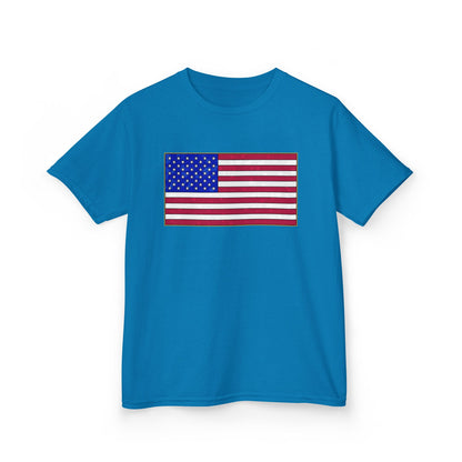 New Glory American Flag (Gold Edge Edition) - Kids Tee