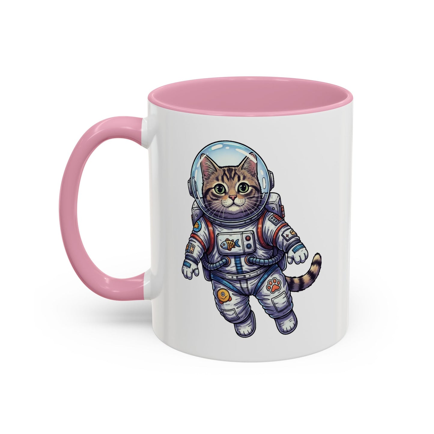 Astronaut Cat - Colorful Mug