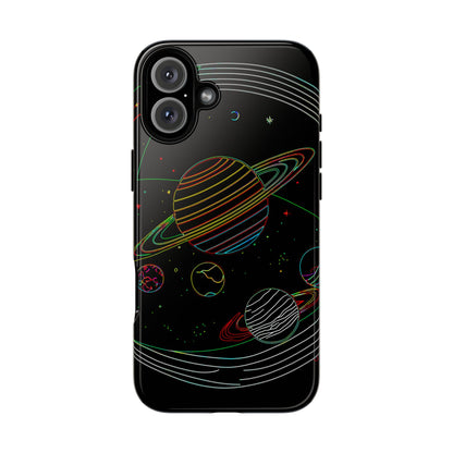Galactic Tough Phone Case, Starry Space Protection, Unique Gift for Astronomers, Celestial Accessories, Trendy Space Lovers