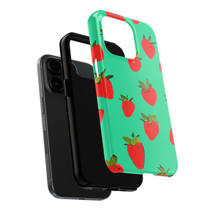 Strawberry Pattern - Phone Case