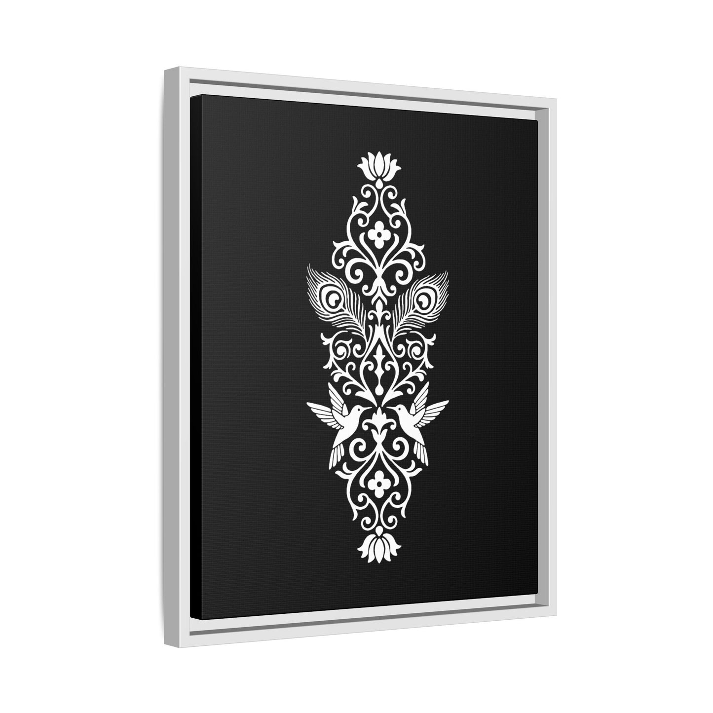 Hummingbird Soulmates - Framed Canvas