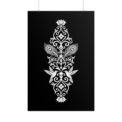 Hummingbird Soulmates - Poster