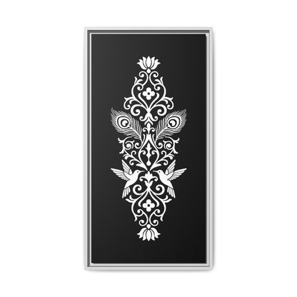 Hummingbird Soulmates - Framed Canvas