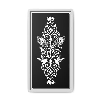 Hummingbird Soulmates - Framed Canvas