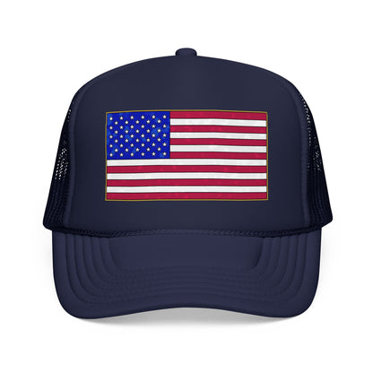 New Glory American Flag (Gold Edge Edition) - Cap