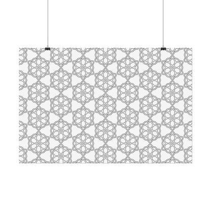 Stylish Geometric Rolled Posters for Modern Decor, Wall Art, Home Decoration, Gift Ideas, Minimalist Art, Office Decor