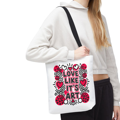 Love Like It's Art - Tote Bag