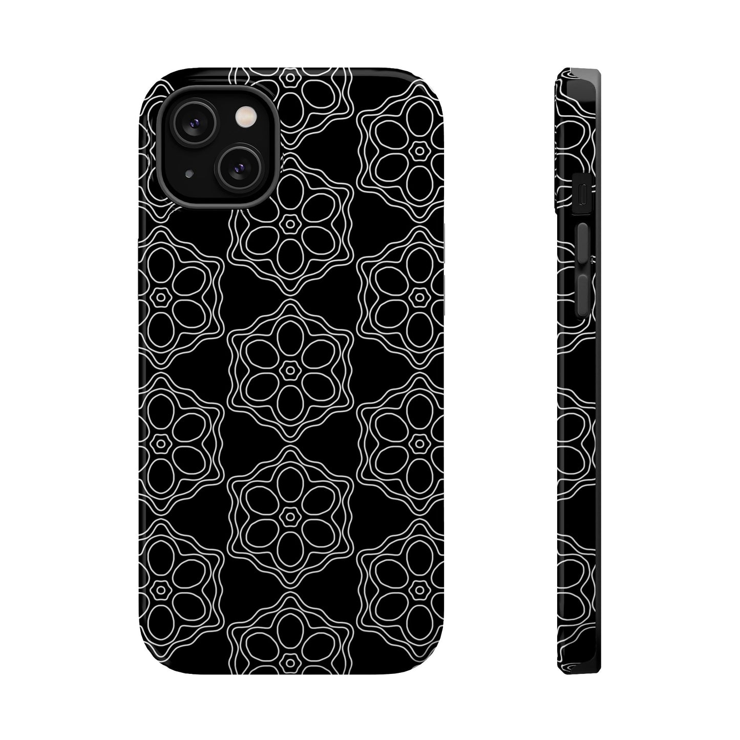 Geometric Sacred Flower - Magnetic Phone Case