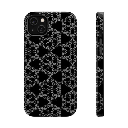 Geometric Sacred Flower - Magnetic Phone Case