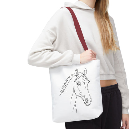 Horse Portrait Sketch - Tote Bag