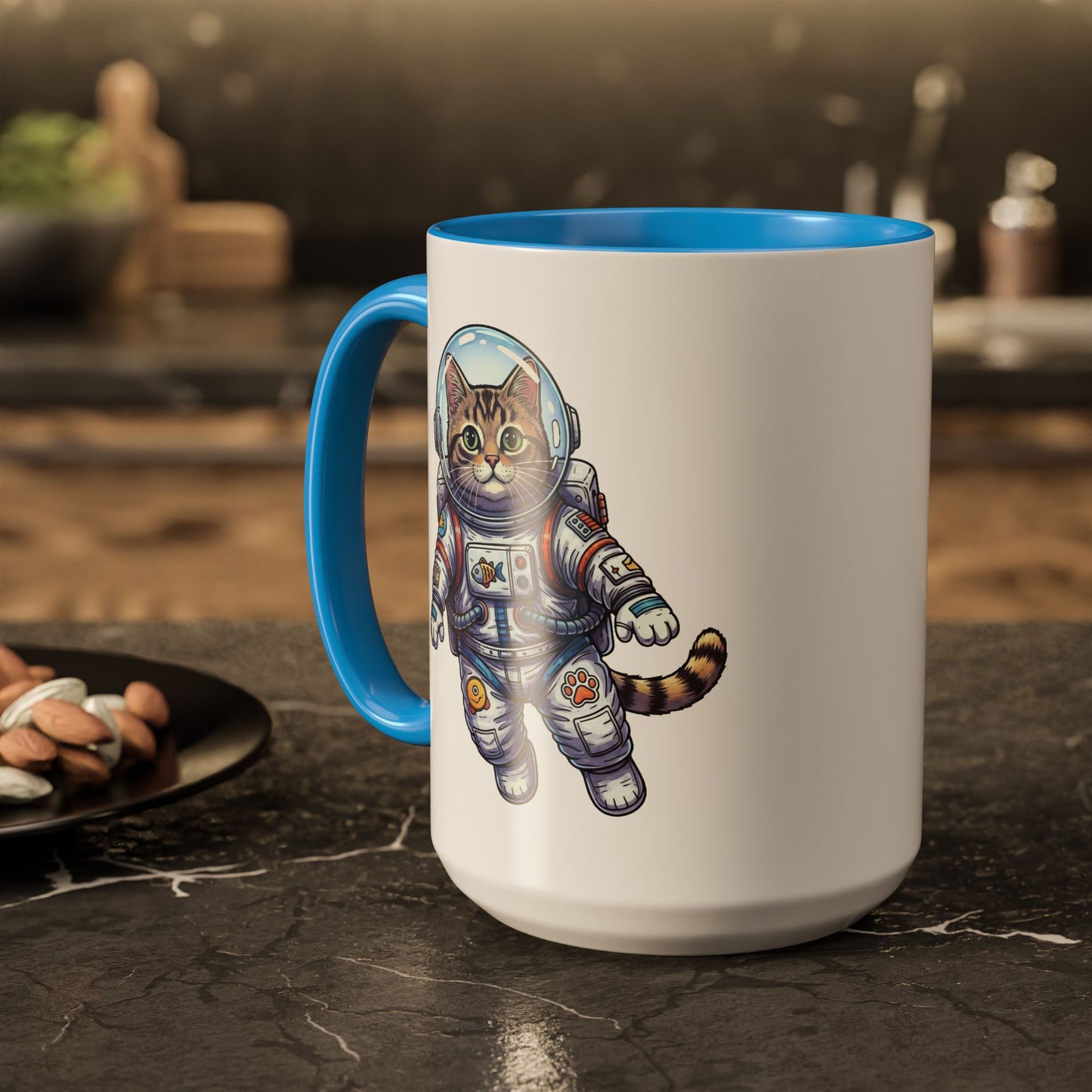 Astronaut Cat - Colorful Mug
