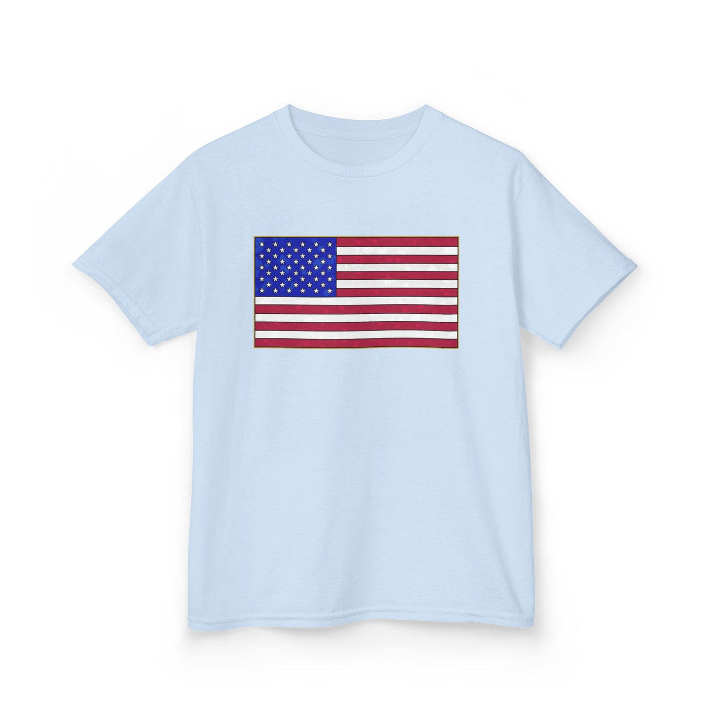 New Glory American Flag (Gold Edge Edition) - Kids Tee