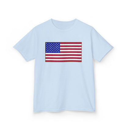New Glory American Flag (Gold Edge Edition) - Kids Tee