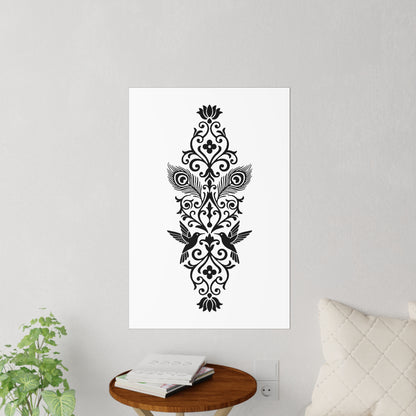 Hummingbird Soulmates - Wall Decal