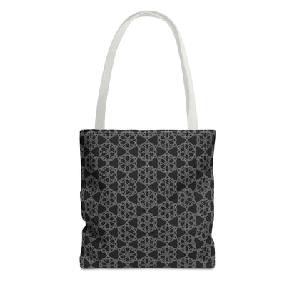 Chic Monochrome Tote Bag, Stylish Shopping, Travel, Everyday Use, Gift, Minimalist Decor