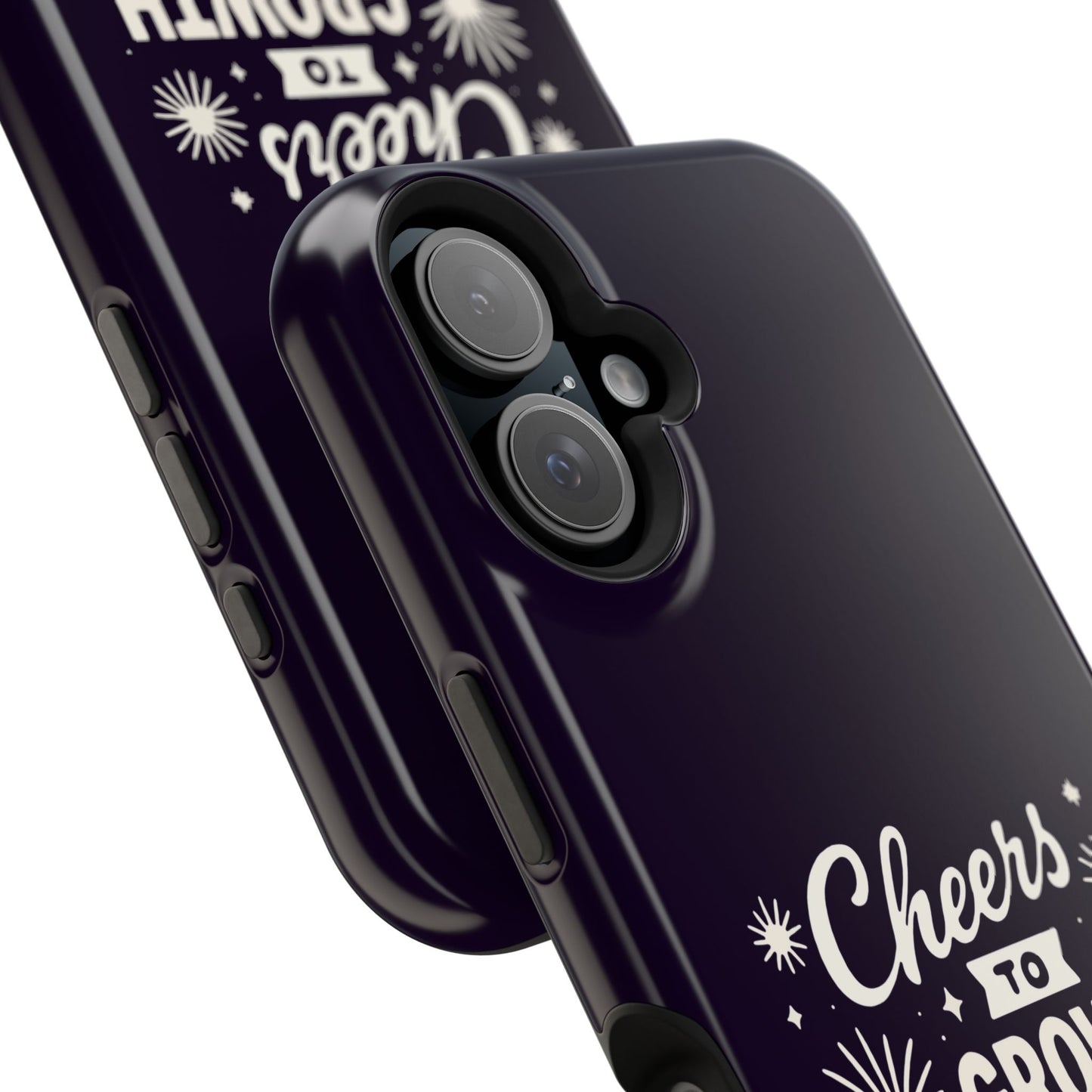 Cheers to Growth, Glow & Goals - Magnetic Phone Case
