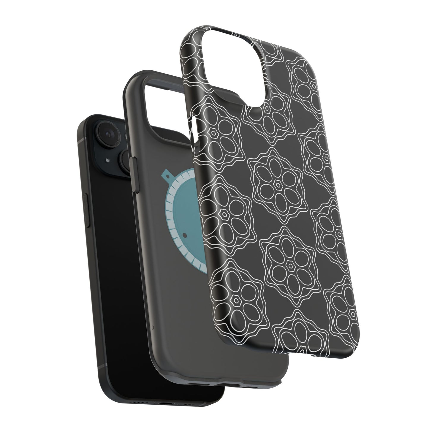 Geometric Sacred Flower - Magnetic Phone Case