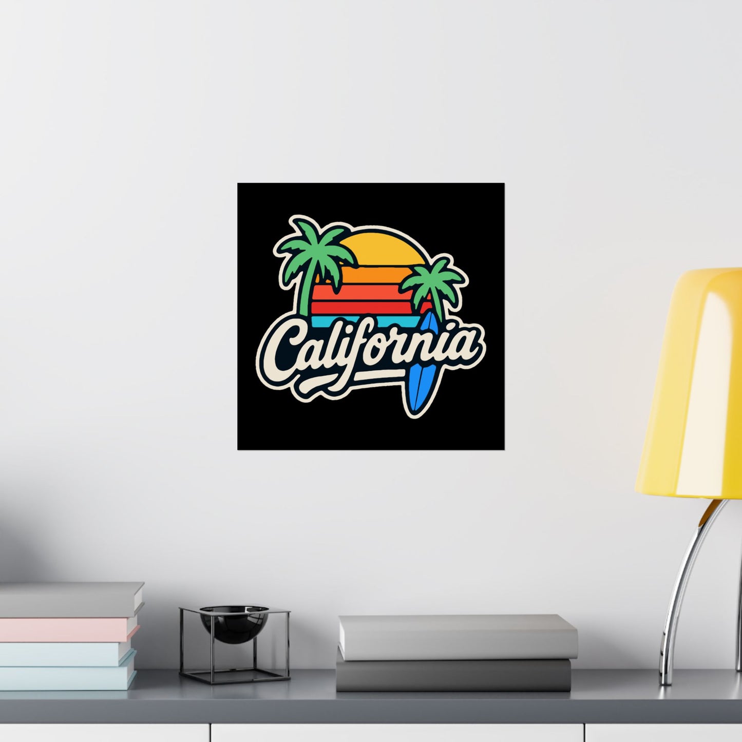 California Surf Vibes - Poster