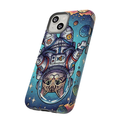 Astronaut Cat - Tough Phone Case