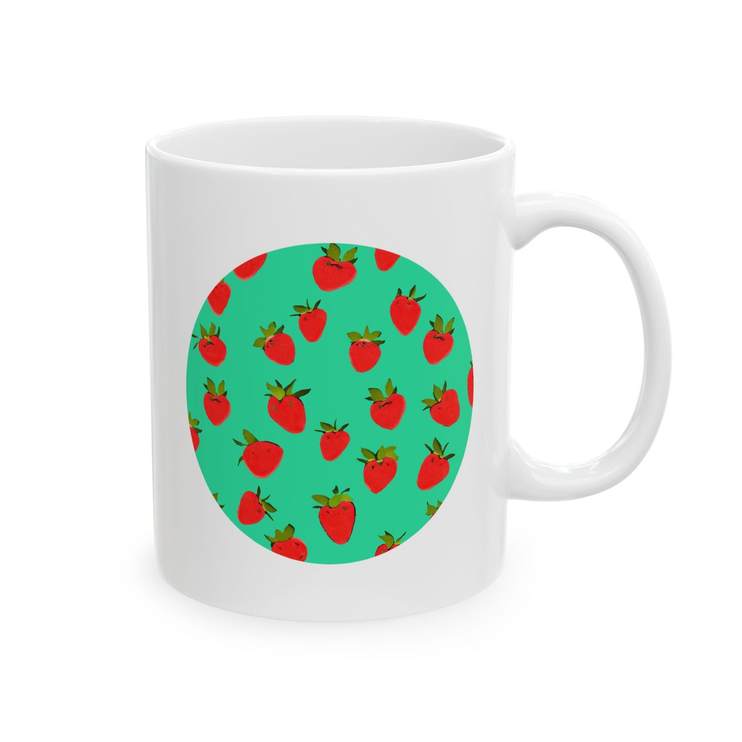 Strawberry Pattern - Mug