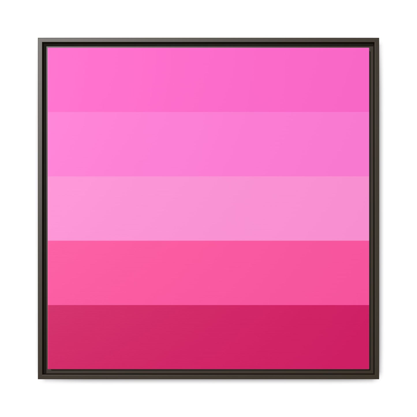 Valentine Rose Colors - Framed Canvas