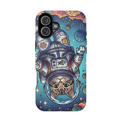 Astronaut Cat - Magnetic Phone Case