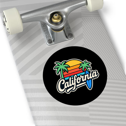 California Surf Vibes - Sticker