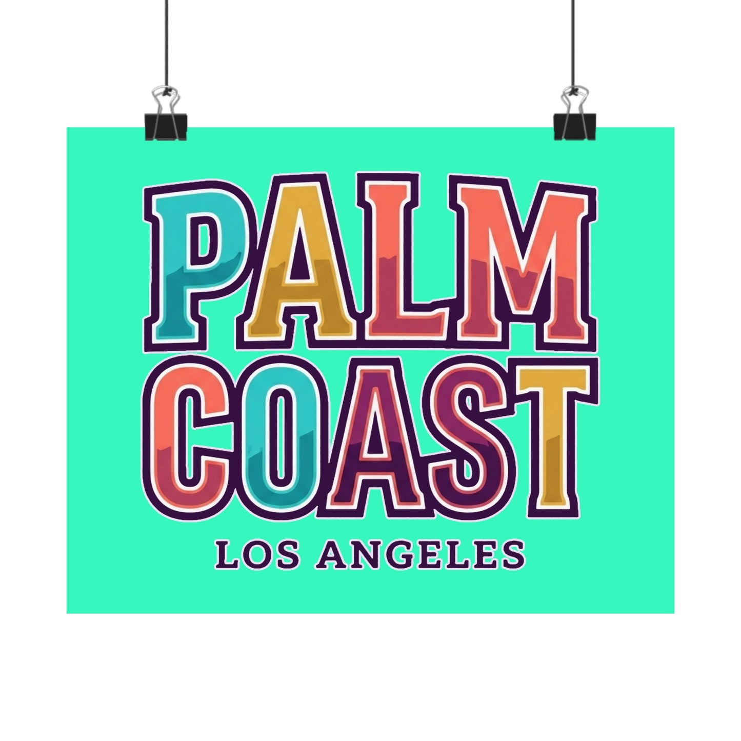 Palm Coast - Los Angeles - Poster