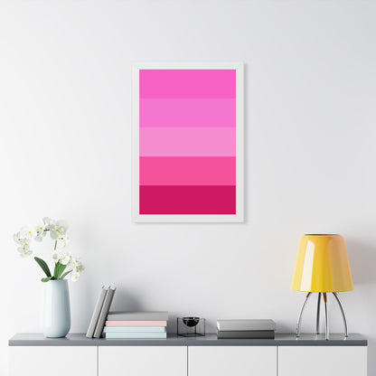Valentine Rose Colors - Framed Poster