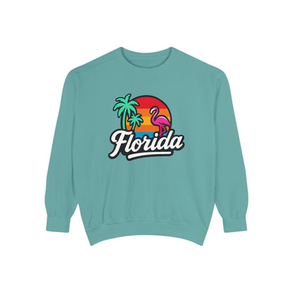 Florida Sunset Palm - Sweatshirt