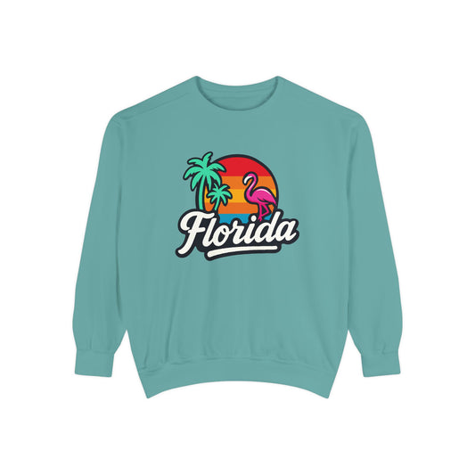 Florida Sunset Palm - Sweatshirt