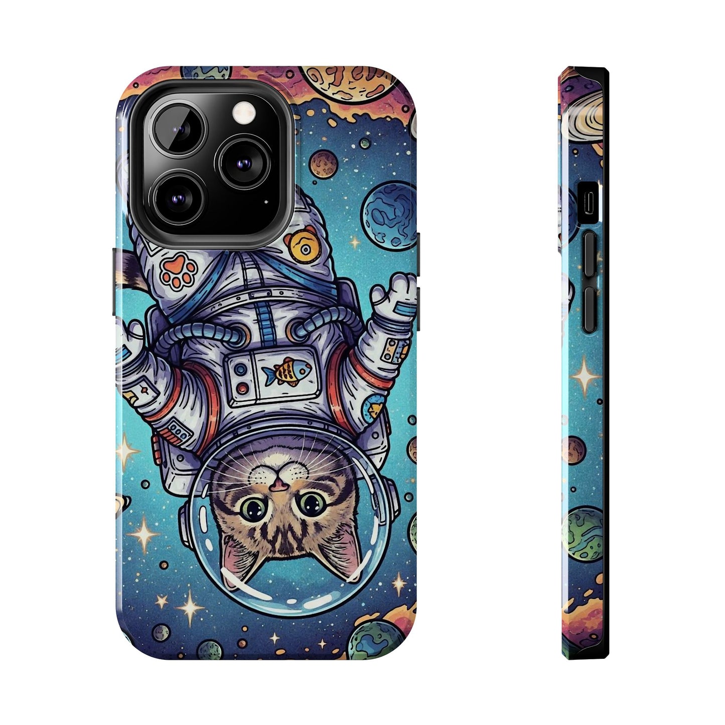Astronaut Cat - Phone Case