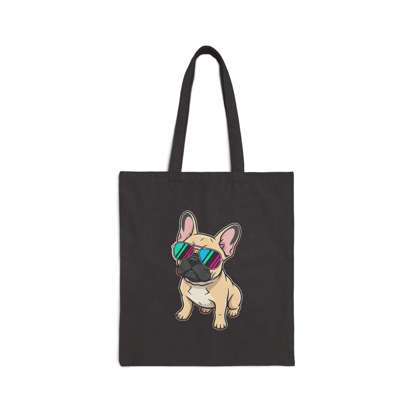 French Bulldog with Sunglasses - Tote Bag