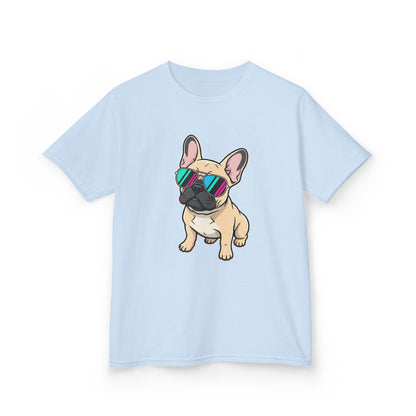 French Bulldog with Sunglasses - Kids Tee
